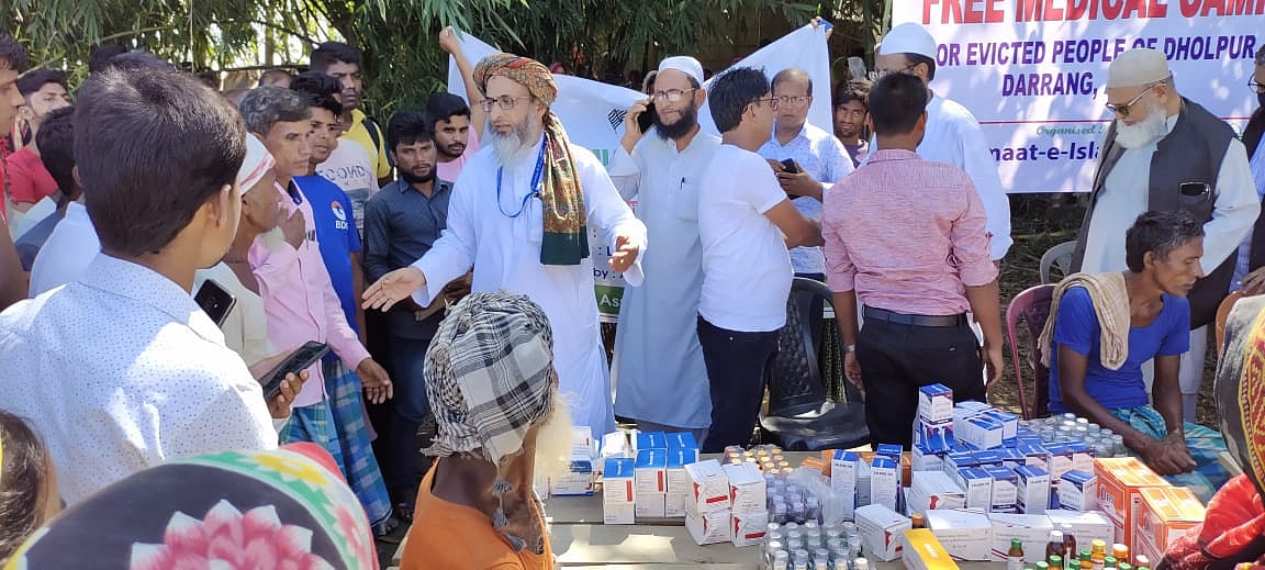 آسام تشدد: متاثرین سے جمعیۃ علماء ہند اور جماعت اسلامی ہند کے مشترکہ وفد کی ملاقات