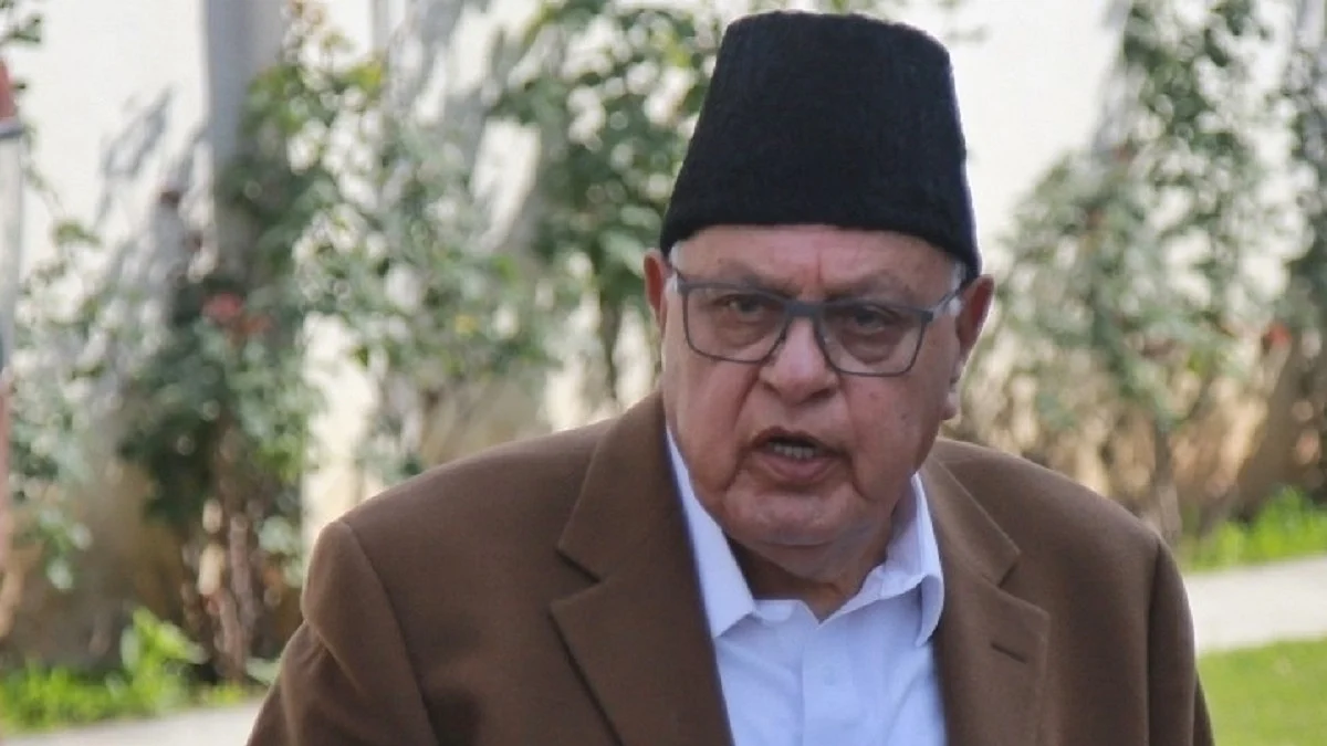 فاروق عبداللہ، تصویر آئی اے این ایس