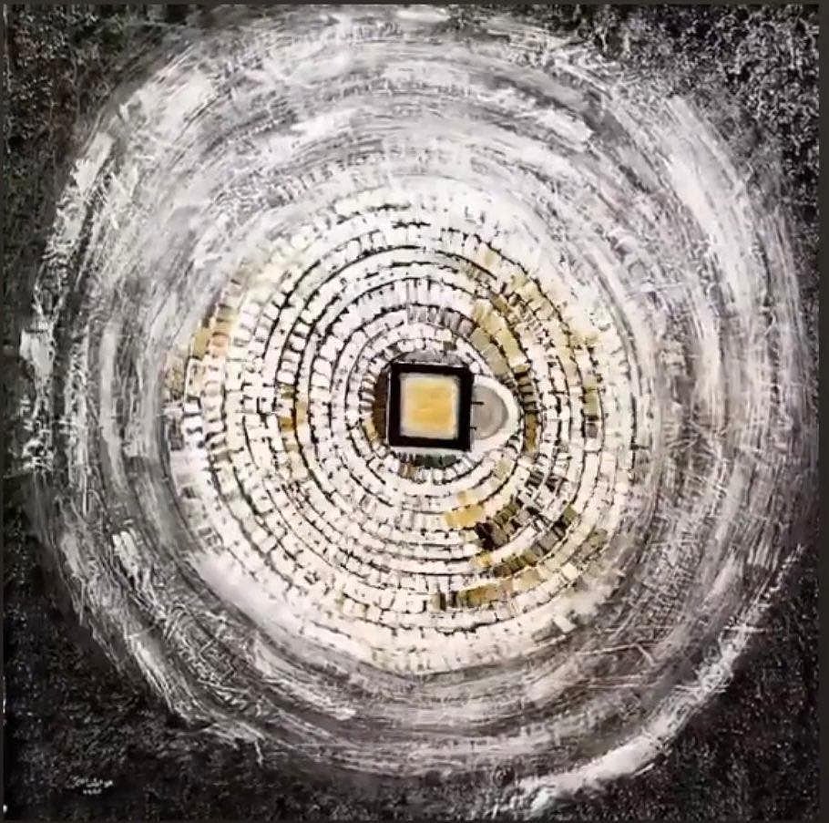 مسلمانوں کے جذبات کو حرمین شریفین کی پینٹنگز کے ذریعے نمایاں کرنے والی سعودی خاتون آرٹسٹ