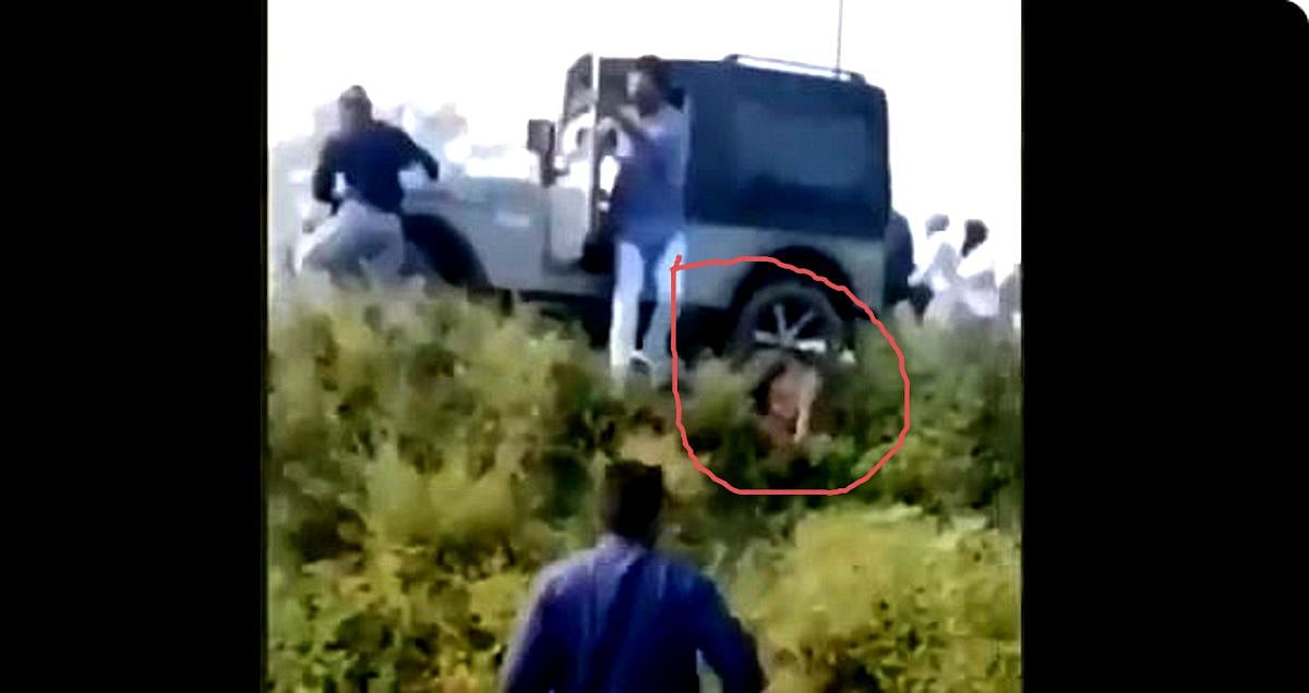 لکھیم پور تشدد: دل دہلا دینے والی ایک اور ویڈیو وائرل، پہیے کی نیچے دبا کسان