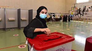 قطر انتخابات، تصویر بشکریہ ٹوئٹر @GulfTimes_QATAR