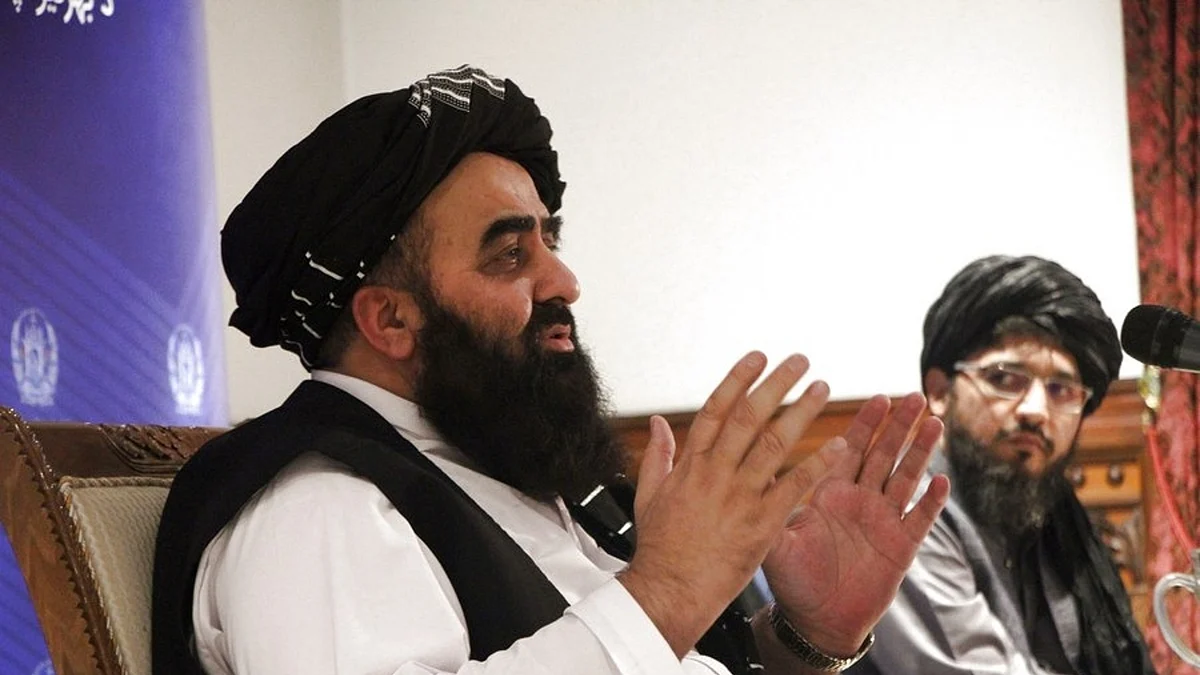 امیر خان متقی، تصویر آئی اے این ایس