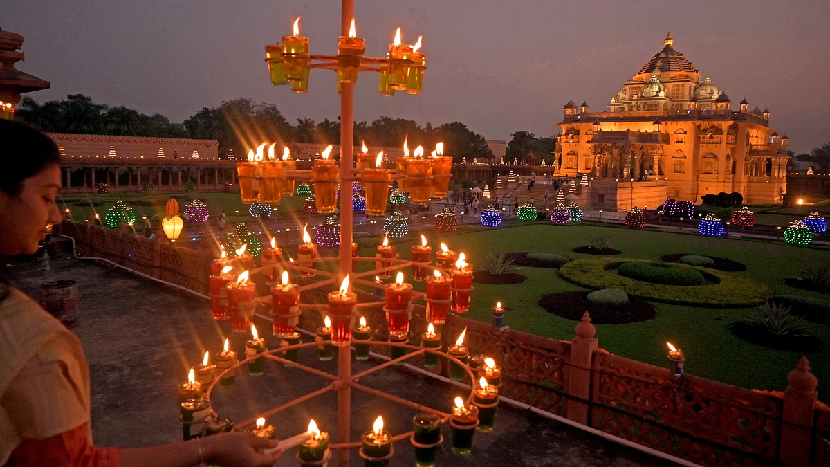 دیوالی کا منظر / آئی اے این ایس