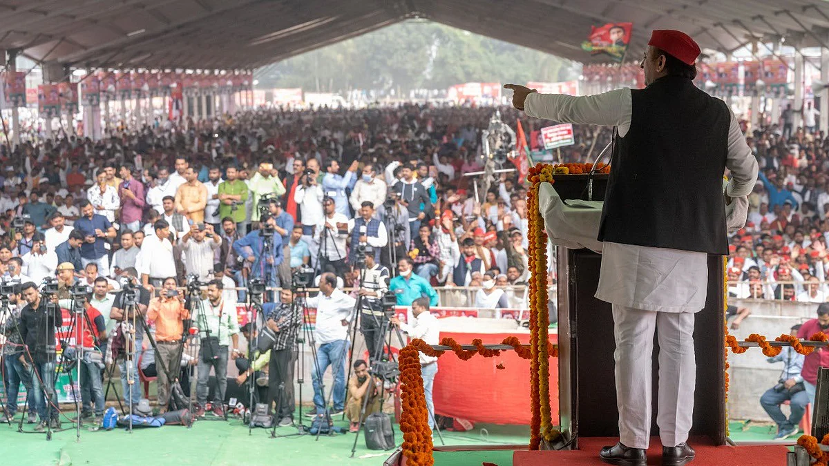 اکھلیش یادو، تصویر ٹوئٹر @yadavakhilesh