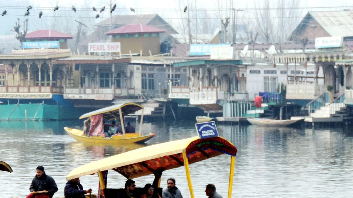 سری نگر کی فائل تصویر یو این آئی