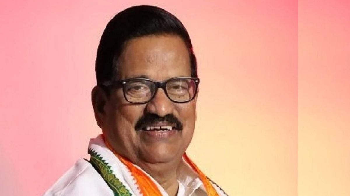 تمل ناڈو ریاستی کانگریس کمیٹی کے صدر ایس الاگری، تصویر آئی اے این ایس