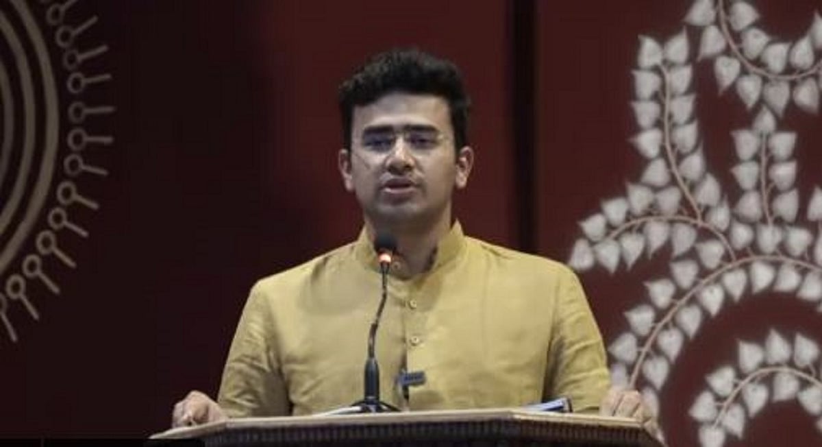 وقف بورڈ کو لے کر فرضی خبر پھیلانے پر تیجسوی سوریہ کے خلاف کارروائی، ایف آئی آر درج