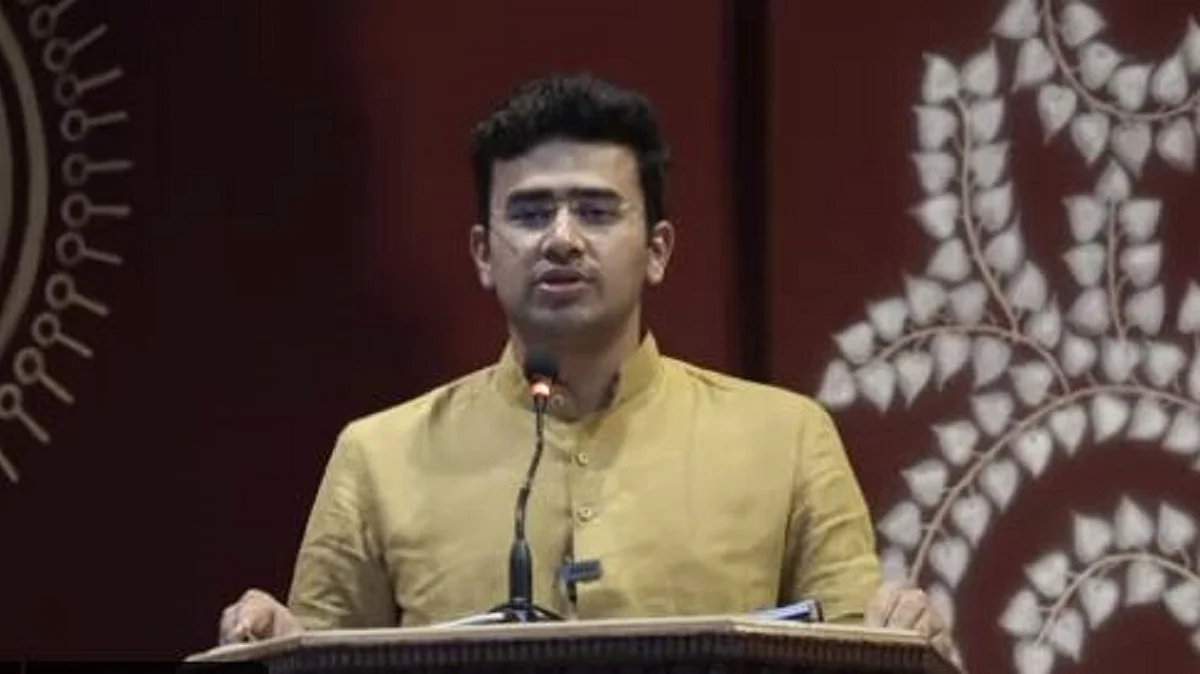 تیجسوی سوریہ، تصویر ویڈیو گریب