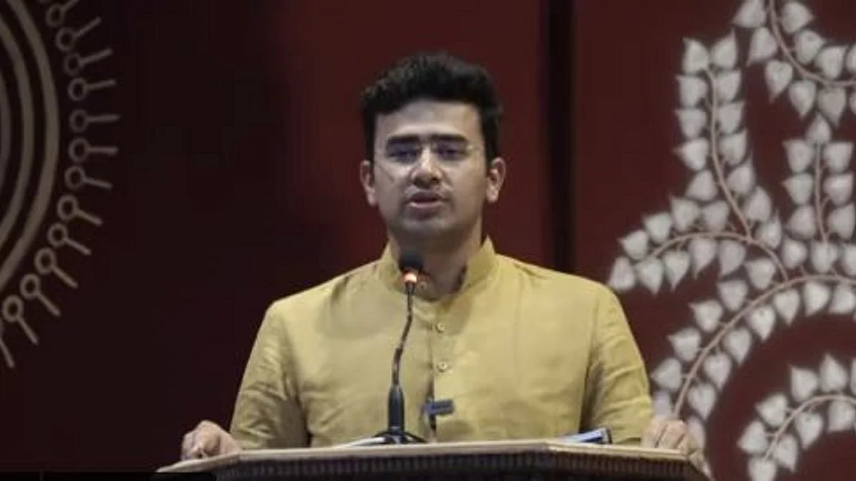 تیجسوی سوریہ، تصویر ویڈیو گریب