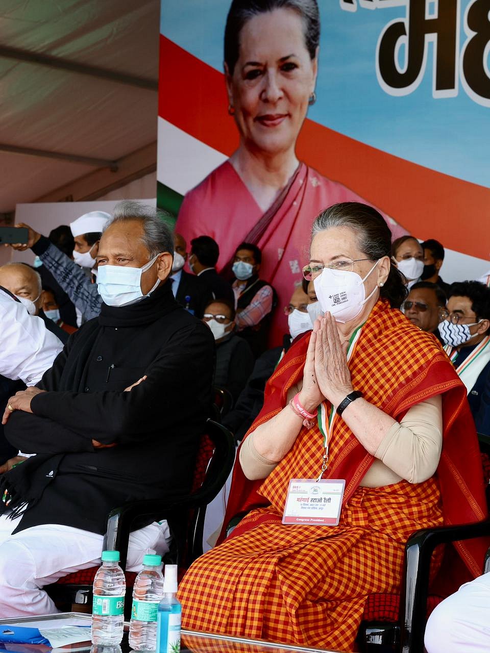 کانگریس کی ’مہنگائی ہٹاؤ مہا ریلی‘، جے پور کی سڑکوں پر لوگوں کا سیلاب...گراؤنڈ رپورٹ