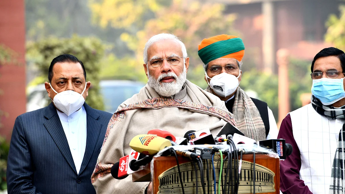 پی ایم مودی، تصویر یو این آئی