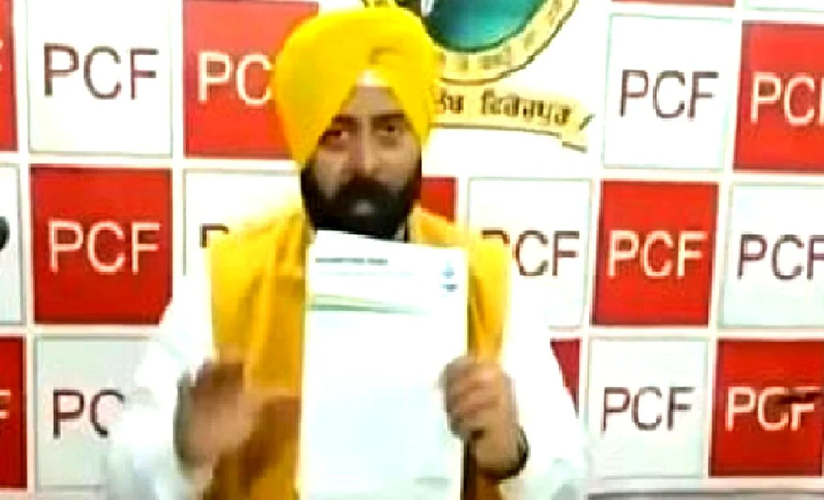 پنجاب میں ’عآپ‘ کو لگا جھٹکا، فیروز پور امیدوار نے چھوڑی پارٹی، اعلیٰ قیادت پر لگایا سنگین الزام