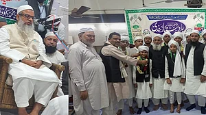 جعفر آباد کا مشہور و معروف مدرسہ باب العلوم میں جلسہ دستار بندی کا انعقاد