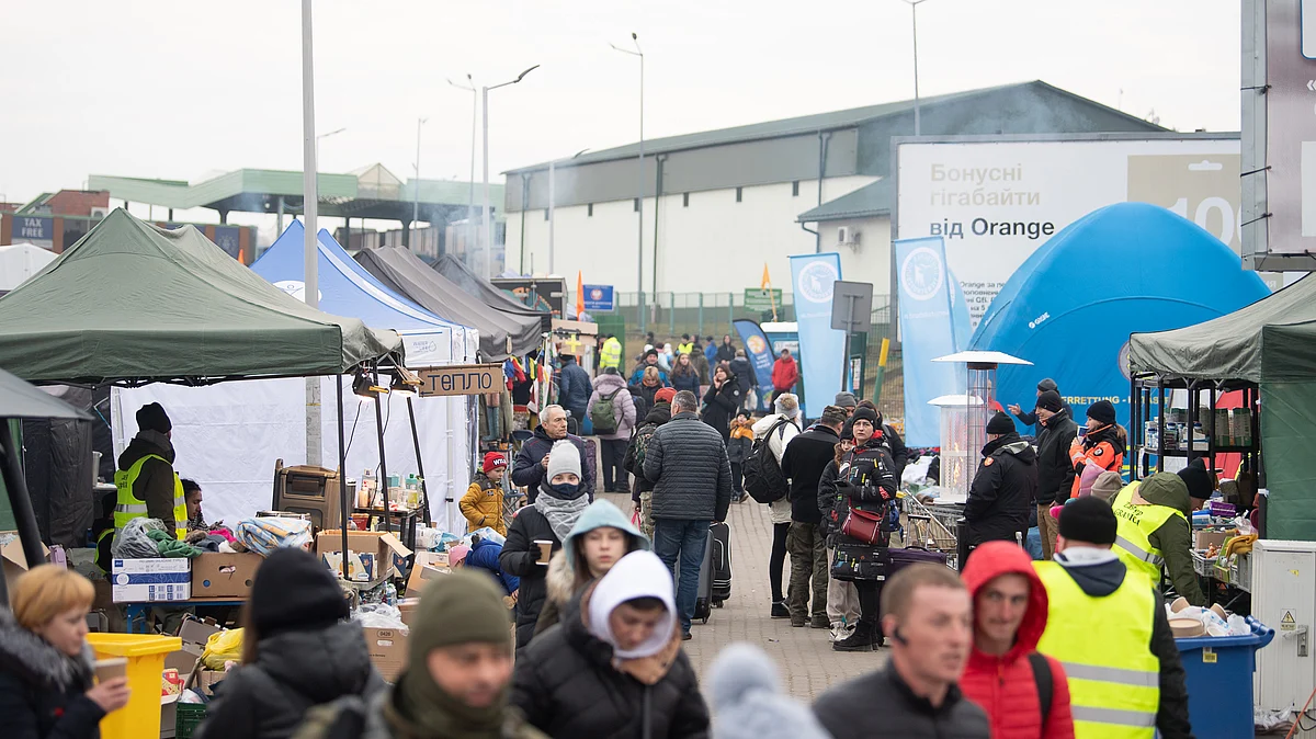 یوکرینی پناہ گزین / Getty Images