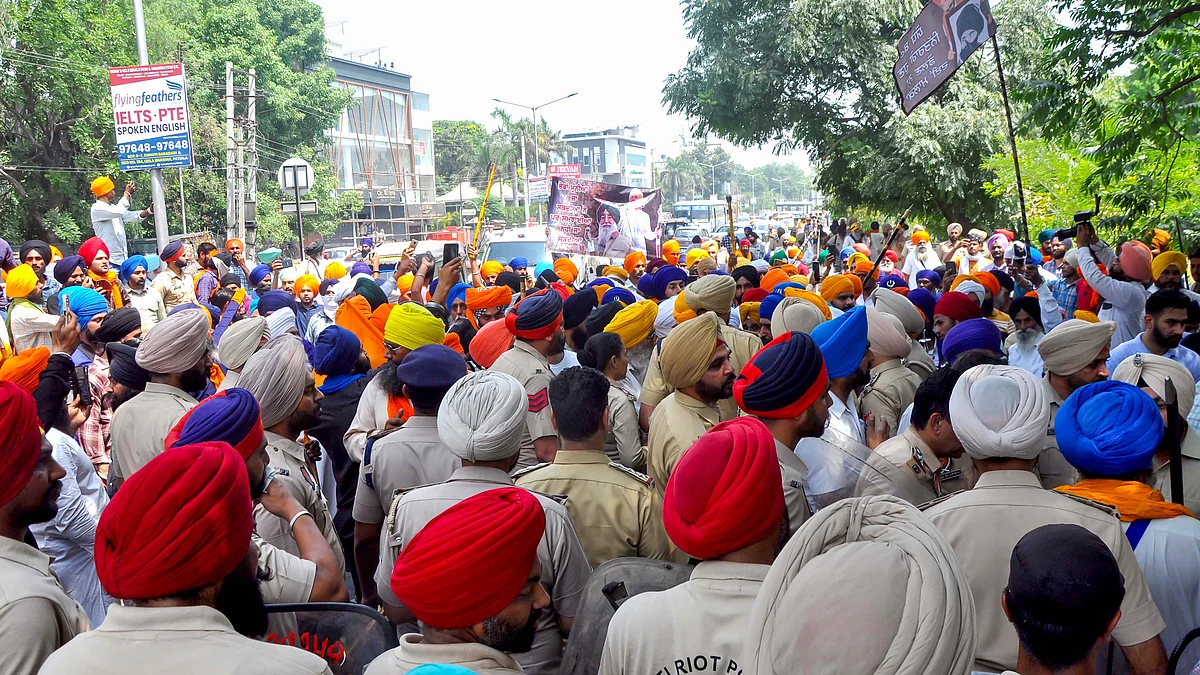 پٹیالہ تشدد، فائل تصویر یو این آئی