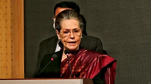 سونیا گاندھی، تصویر قومی آواز/ویپن