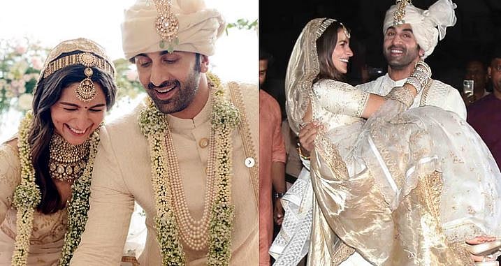 جہاں پانچ سال ساتھ گزارے وہیں عالیہ اور رنبیر نے شادی کی