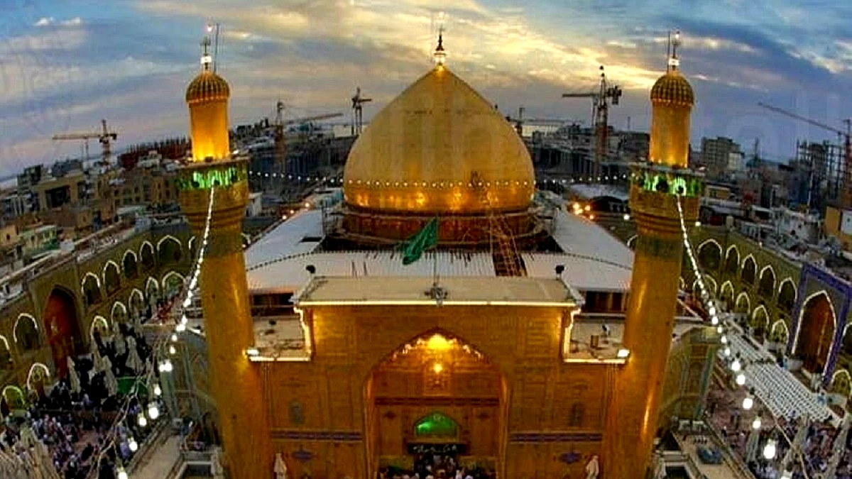 روضہ حضرت علیؑ، نجف عراق