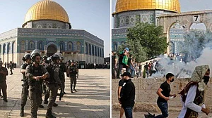 رمضان کے دوران اسرائیلی فوج کا مسجد اقصیٰ پر دھاوا، 150 سے زیادہ فلسطینی زخمی