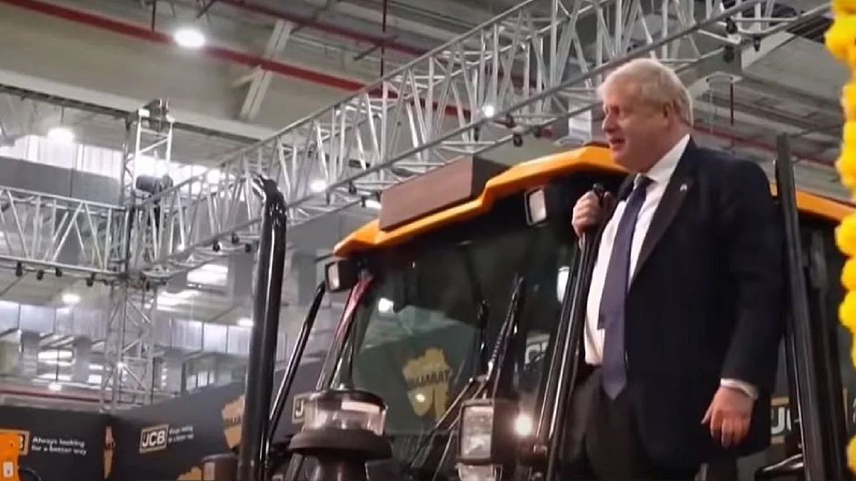 برطانوی وزیر اعظم بورس جانسن