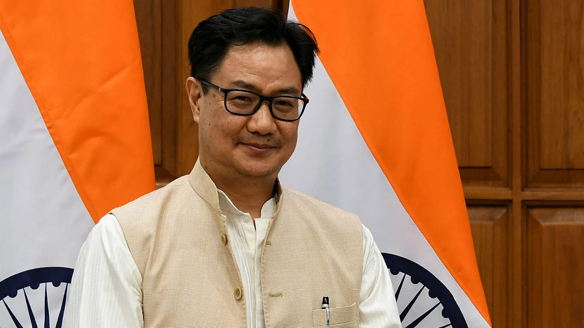 کرن رجیجو، تصویر یو این  آئی 