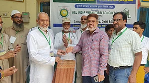 آل انڈیا یونانی طبّی کانگریس کی جانب سے مفت یونانی میڈیکل کیمپ کا انعقاد