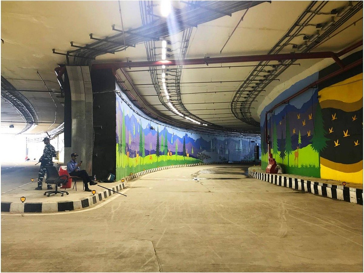 وزیر اعظم مودی نے پرگتی میدان میں ٹنل روٹ کا افتتاح کیا