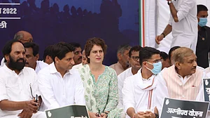 اگنی پتھ کے خلاف جنتر منتر پر کانگریس کا ستیہ گرہ، پرینکا گاندھی سمیت پارٹی کے متعدد لیڈران کی شرکت