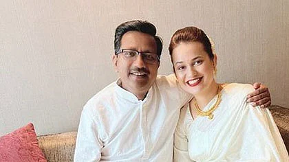 آئی اے ایس ٹینا ڈابی اور ڈاکٹر پردیپ گوانڈے