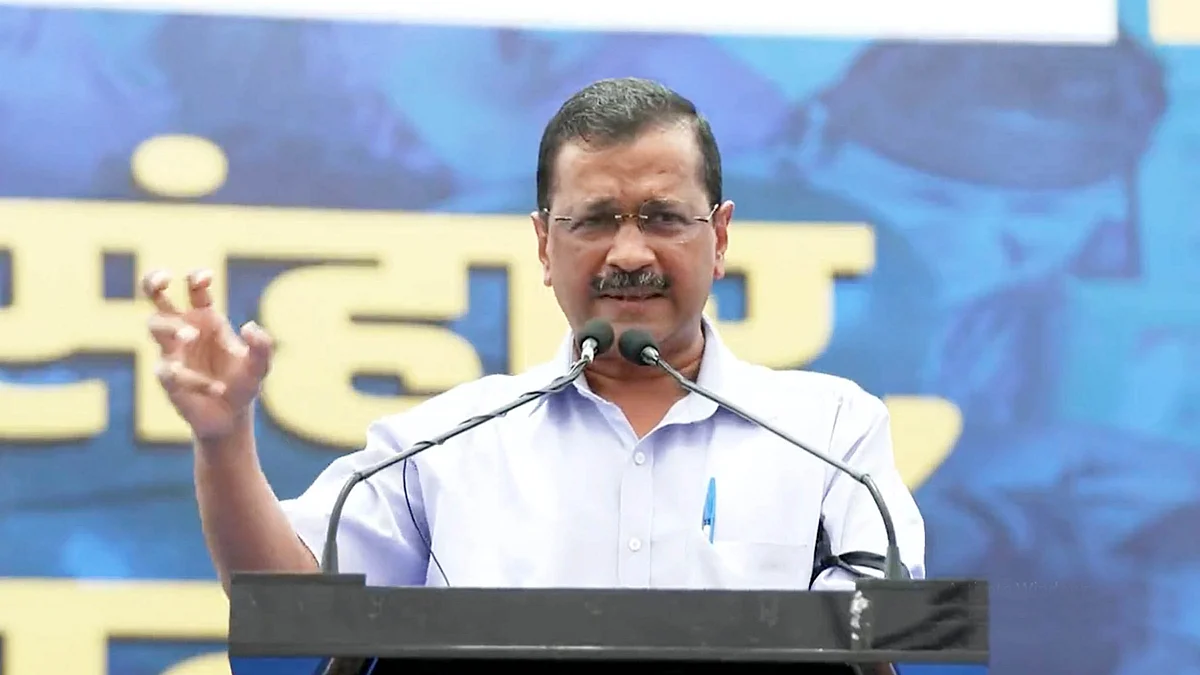 وزیر اعلیٰ دہلی اروند کیجریوال / ویڈیو گریب