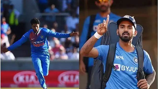 کے ایل راہل اور کلدیپ یادو