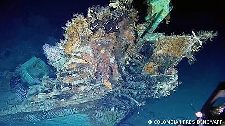 گمشدہ خزانہ، مشہور سان ہوزے بحری جہاز کے ملبے کی نئی تصاویر