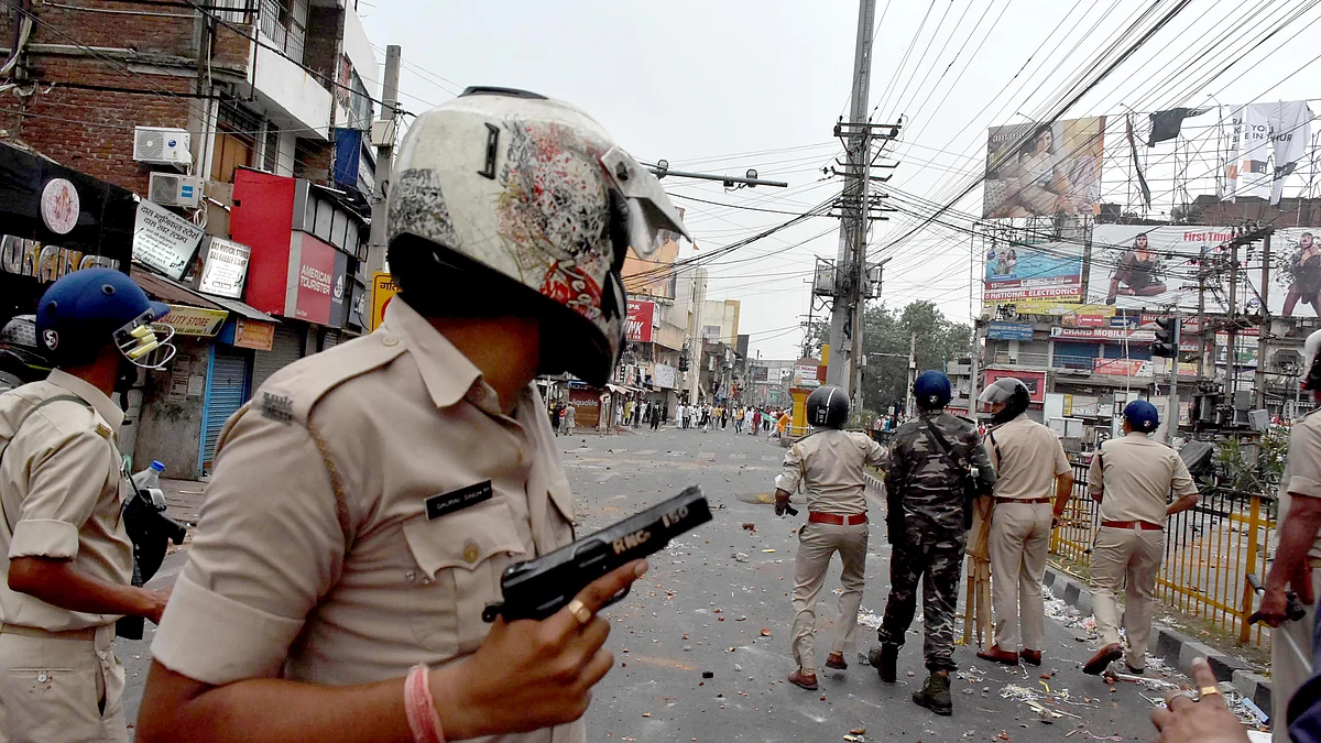 رانچی میں پرتشدد مظاہرہ / یو این آئی