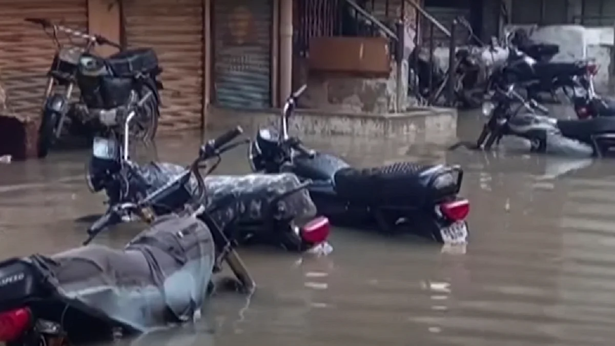 پاکستان میں شدید بارش