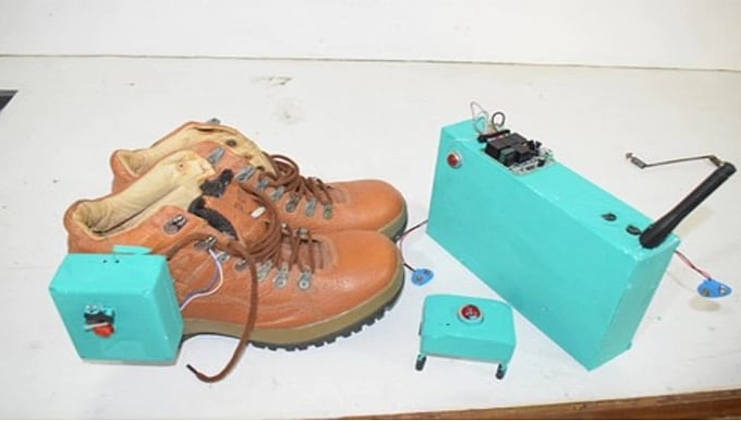 فوجیوں کے لیے انجینئرنگ اسٹوڈنٹ نے بنایا ہائی-ٹیک جوتا