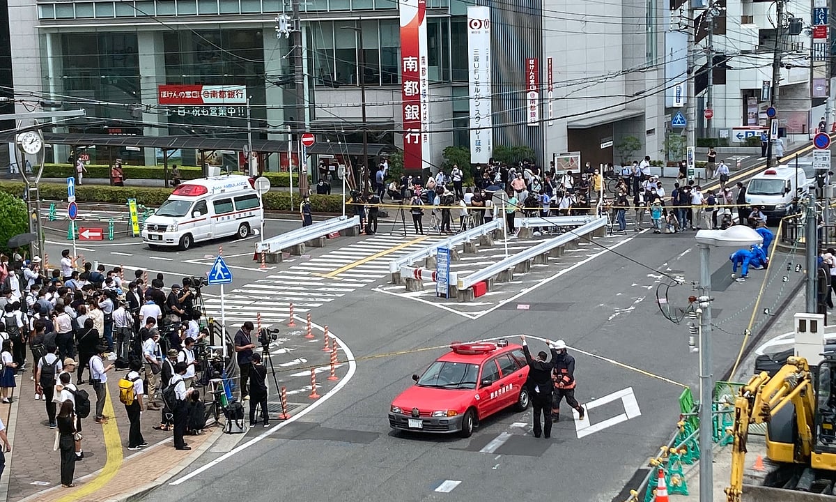 جاپان کے سابق وزیر اعظم شنزو آبے پر حملہ کب اور کیسے ہوا...دیکھیں ویڈیو اور تصاویر