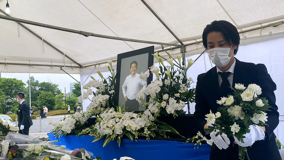 جاپان کے سابق وزیر اعظم شنزو آبے کو الوداع / Getty Images