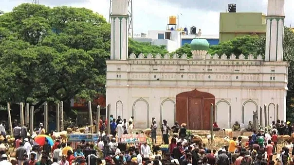 بنگلورو کا عید گاہ میدان / آئی اے این ایس