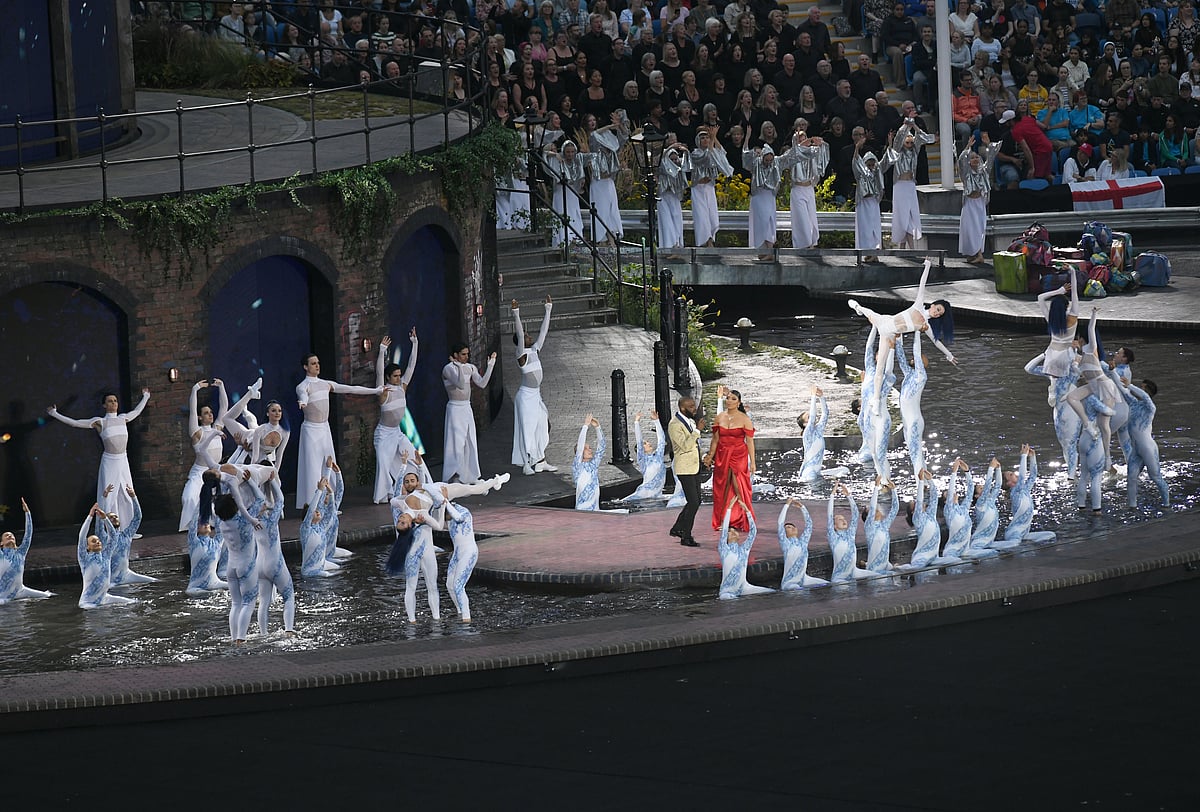 برمنگھم کامن ویلتھ گیمز شاندار افتتاحی تقریب کے ساتھ شروع