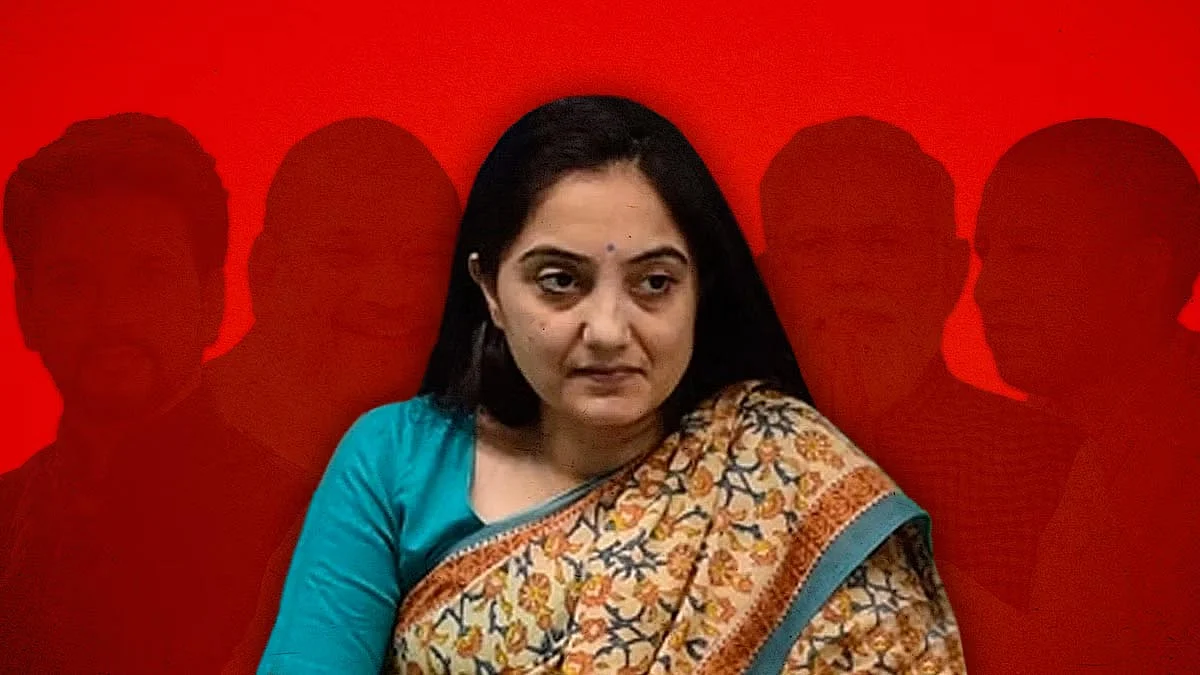 نوپور شرما / تصویر بشکریہ نیوز لانڈری ڈاٹ کام