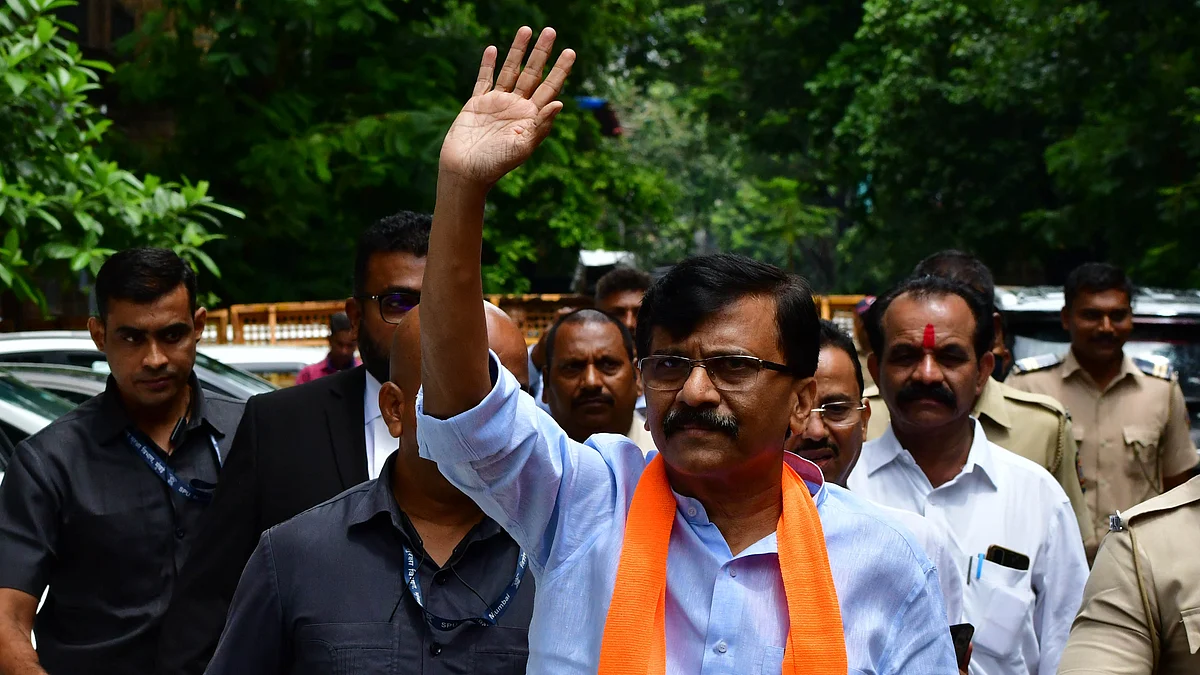 شیو سینا لیڈر سنجے راؤت / Getty Images