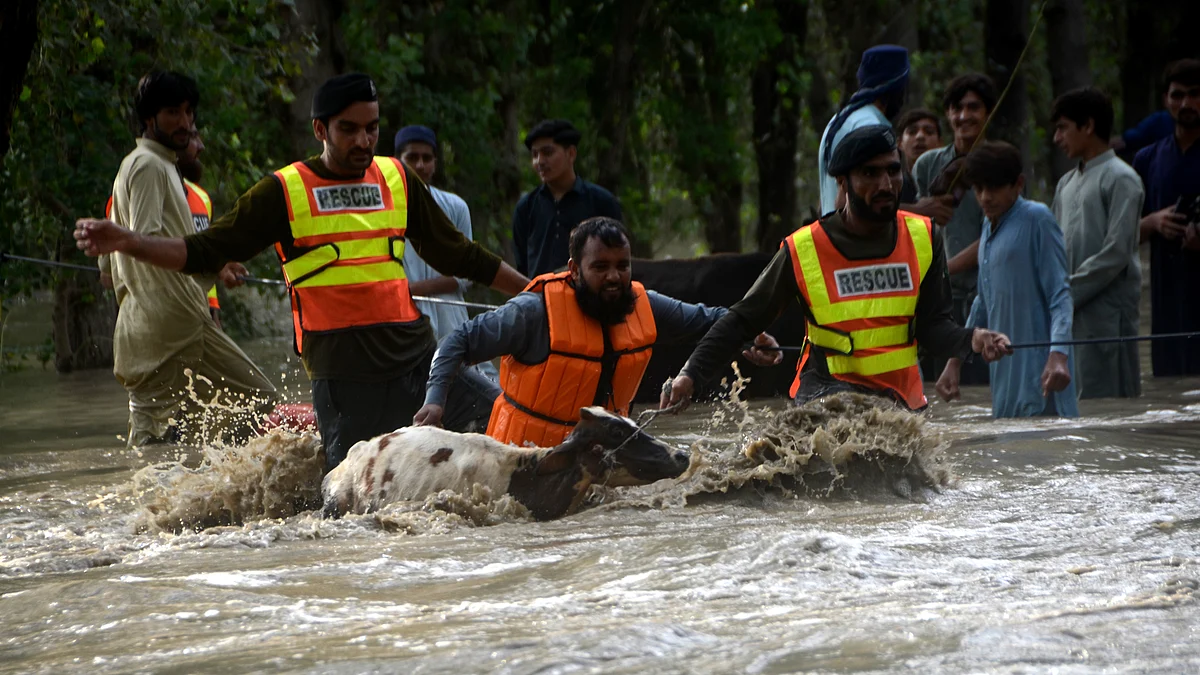 پاکستان میں سیلاب / Getty Images