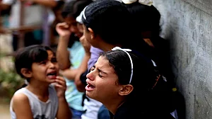 مظلوم فلسطینی، تصویر آئی اے این ایس