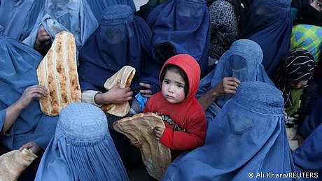 افغانستان میں بھوک کا بحران: مغرب بھی جزوی طور پر قصوروار