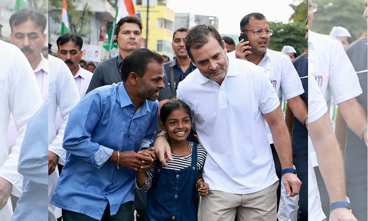 بھارت جوڑو یاترا: لوگوں میں زبردست جوش و خروش، سول سوسائٹی کے علاوہ بڑی تعداد میں خواتین اور بچوں کی شرکت