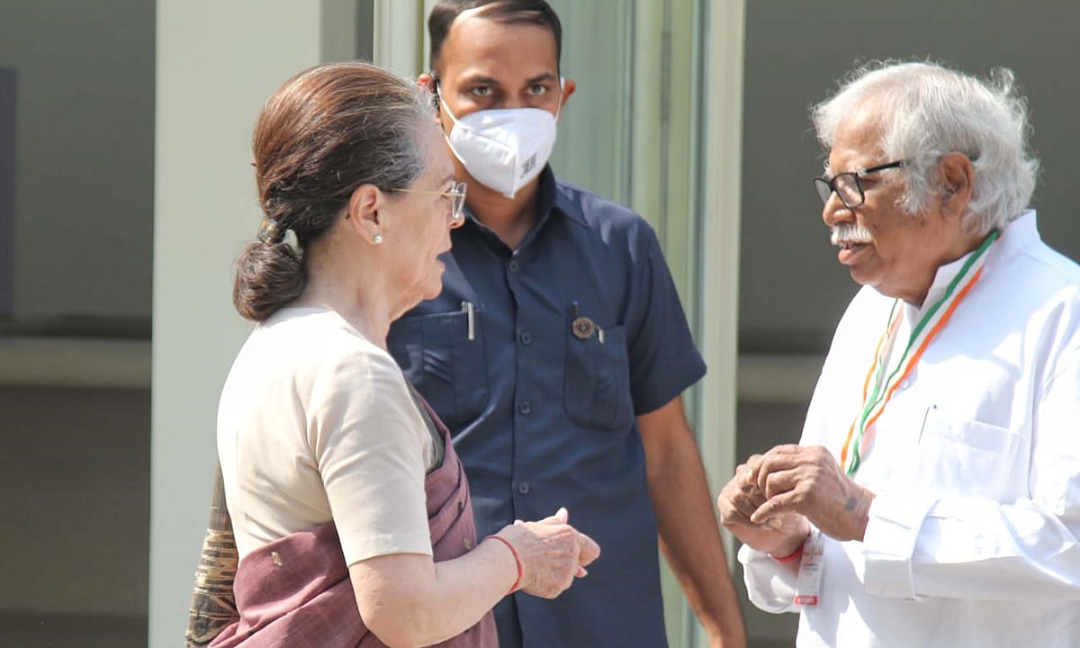 کانگریس کا صدارتی انتخاب جاری...تصویری جھلکیاں