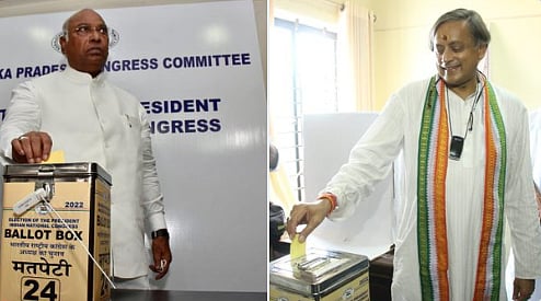 کانگریس صدارتی عہدہ کے لیے ووٹنگ کا عمل اختتام پذیر، 96 فیصد نمائندوں نے ڈالا ووٹ، ریزلٹ 19 اکتوبر کو