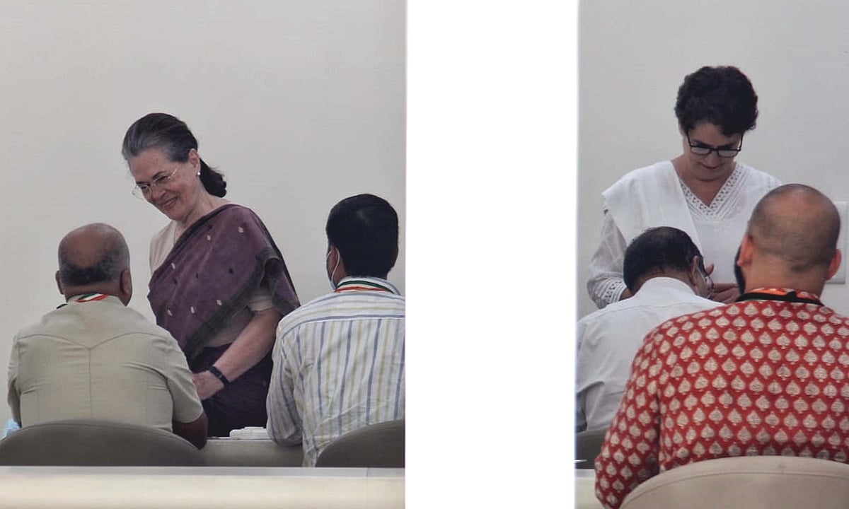 کانگریس کا صدارتی انتخاب جاری...تصویری جھلکیاں