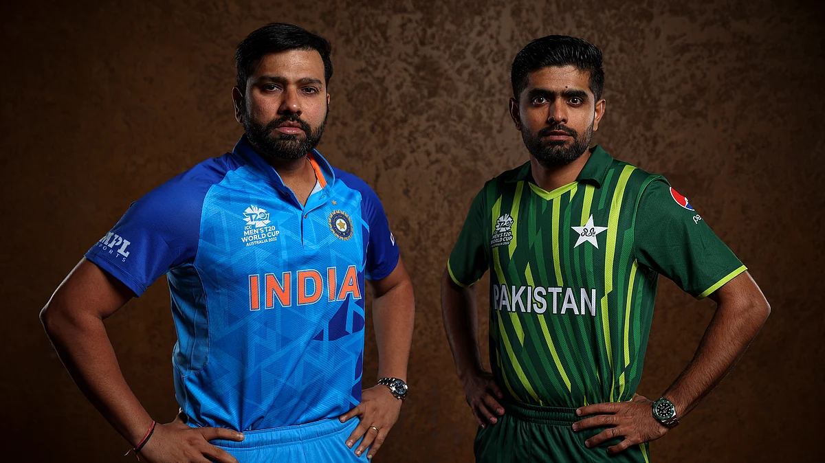 روہت شرما، بابر اعظم / Getty Images