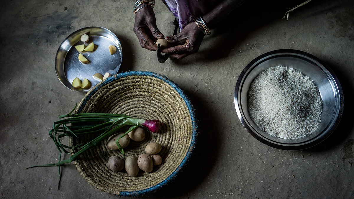 ہندوستان میں بھوک / Getty Images